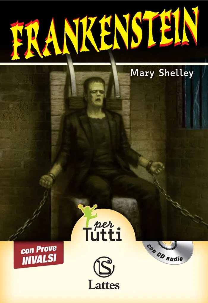 Copertina del libro Frankenstein