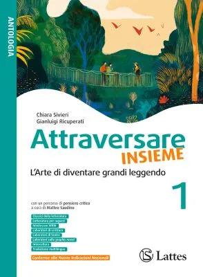 Copertina del libro di testo  Attraversare