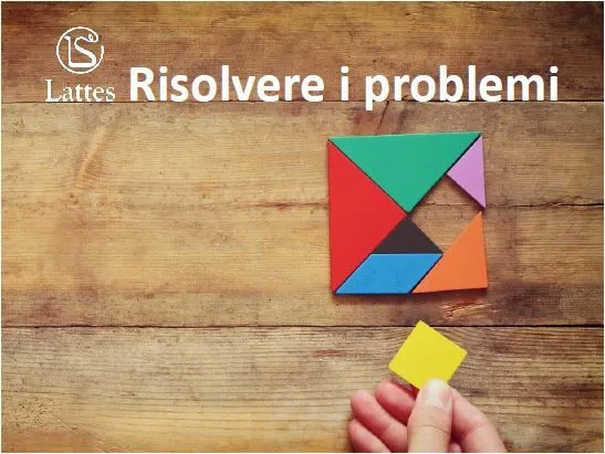 Risolvere i problemi
