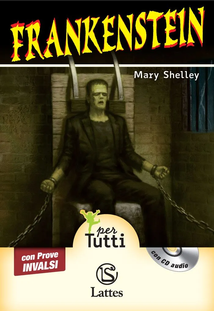 Copertina del libro Frankenstein