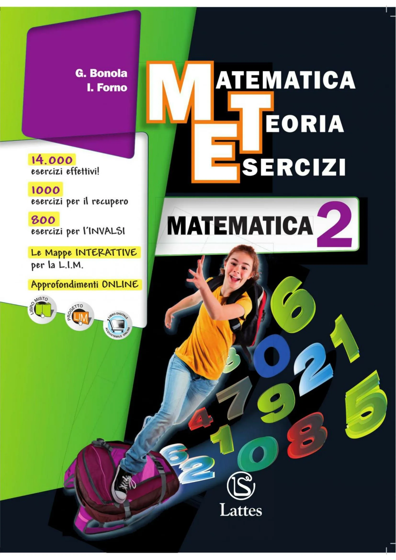 <p class="autore-libro"><span class="field-value ">G. Bonola - I. Forno </span>
</p>
<div class="copertina-libro"><img style="max-height: 500px;" src="images/ilovepdf_jpg_to_pdf_1-1.jpg" alt="" /></div>
<div class="contenuto-libro"><span class="field-value "><p>Il percorso didattico del corso “MTE” è <strong>organizzato per Unità di Apprendimento</strong> che favoriscono, rispettando l’impianto classico della disciplina, il sorgere di sapere transdisciplinare, utilizzabile anche in contesti extrascolastici e legato alla personalità, agli interessi e ai bisogni dei singoli studenti.<br />All’inizio di ogni Unità sono evidenziati i <strong>prerequisiti</strong>, utili all’allievo per affrontare nuovi percorsi, le <strong>conoscenze</strong> (sapere), le <strong>abilità</strong> (saper fare), e le competenze (saper essere) che l’alunno potrà raggiungere.<br />Viene inoltre indicato il nucleo tematico, sia fondamentale che trasversale, al quale l’Unità si riferisce secondo il<strong> quadro di riferimento INVALSI</strong>.<br />Il corso si struttura in<strong> Unità</strong> suddivise su doppia pagina: a fronte di una pagina di<strong> Teoria</strong> è inserita una pagina di <strong>Primi esercizi con aiuto</strong> destinati ad agevolare gli allievi nell’acquisire un metodo di studio e di lavoro.<br />L’Unità si completa con <strong>numerosissimi Esercizi</strong> (graduati, con difficoltà segnalata), preceduti da un rapido e immediato Ripasso.<br />La rubrica <strong>Ripasso la teoria</strong> permette una rapida revisione di quanto studiato, mentre il Test di verifica propone una verifica sommativa dei contenuti dell’Unità e, a seconda dei risultati ottenuti, consiglia attività di recupero.<br />Gli <strong>Esercizi per il recupero</strong> sono guidati, graduati e accompagnati da richiami teorici.<br />Gli <strong>Esercizi per la Prova Nazionale</strong> non solo permettono, affrontando anche contesti differenti da quelli incontrati sino a quel momento, di applicare le conoscenze e le abilità acquisite, ma stimolano a metterne in gioco di maggiori e diverse, sfruttando le competenze acquisite.<br />Il corso è corredato da:</p>
<ul style="list-style-type: circle;">
<li>le <strong>Tavole numeriche</strong>;</li>
<li>l<strong>’Informatica</strong> (volume unico per tre anni contenente le basidi Excel, Cabrì II Plus e GeoGebra e numerose applicazioni in Aritmetica e Geometria realizzate con questi strumenti software);</li>
<li>il <strong>Quaderno Invalsi</strong>, uno per anno, contenente le Mappe interattive delle Unità (attivabili sulla L.I.M.) e molte Prove INVALSI analoghe a quelle assegnate dal Ministero (con soluzione).</li>
</ul>
<p> </p></span>
</div>
<div class="versione-digitale"></div>
<p>{tab Novità 2018}</p>
<p></p>
<p>{tab Caratteristiche generali}</p>
<p></p>
<p>{tab Competenze}</p>
<p><span class="field-value "><p>La rubrica “<strong>Consolidiamo le competenze</strong>”: esercizi e attività che intendono fornire proposte didattiche intese a sottolineare nuovi legami con il mondo “reale” e con la quotidianità.</p></span>
</p>
<p>{tab Didattica inclusiva}</p>
<p></p>
<p>{tab Contenuti digitali}</p>
<p><span class="field-value "><p>Questo libro nella <strong>versione mista carta + digitale</strong> (tipo<em> b</em>) è dotato di un <strong>extraBOOK</strong>, utilizzabile anche sulla L.I.M. e sul tablet, che contiene le risorse multimediali associate al libro (Contenuti Digitali Integrativi).</p>
<ul style="list-style-type: circle;">
<li><strong>Mathbox</strong>: magazine online di matematica <a href="http://mathbox.latteseditori.it/">http://mathbox.latteseditori.it/</a></li>
</ul></span>
</p>
<p>{tab Contenuti per il docente}</p>
<p><span class="field-value "><p>Una<strong> Guida</strong> che contiene:</p>
<ul style="list-style-type: circle;">
<li><strong>materiali per la programmazione</strong>;</li>
<li><strong>schede di verifica</strong> (fila A/ fila B) con relative <strong>soluzioni</strong>;</li>
<li>un volume intitolato "<strong>1.000000! di compiti in classe</strong>" contenente esercizi raggruppati per argomenti a disposizione dell'insegnante che li può selezionare e assemblare in un numero infinito di compiti in classe personalizzati. Gli esercizi presenti sul volume "1.000000! di compiti in classe" sono anche raccolti in un <strong>CD Rom</strong> allegato;</li>
<li><strong>CD con Sfoglialibro, attivazioni ed esercizi</strong> destinato all'utilizzo sulla L.I.M.</li>
</ul>
<p> </p></span>
</p>
<p>{tab C.L.I.L.}</p>
<p></p>
<p>{tab Compiti di realtà}</p>
<p></p>
<p>{tab Metodologie didattiche innovative}</p>
<p></p>
<p>{tab Fare musica}</p>
<p></p>
<p>{tab Ascoltare}</p>
<p></p>
<p>{tab Il romanzo}</p>
<p></p>
<p>{tab Invalsi}</p>
<p></p>
<p>{tab Audiolibro}</p>
<p></p>
<p>{tab Per l’Esame di Stato}</p>
<p></p>
<p>{/tabs}</p>
<p class="configurazioni-vendita">Configurazioni di vendita</p>
<p>{tab Per il biennio}</p>
<p></p>
<p>{tab Per il secondo biennio}</p>
<p></p>
<p>{tab Per il V anno}</p>
<p></p>
<p>{tab Completa}</p>
<p><span class="field-value "><p><strong>Terzo Anno - VERSIONE ANNUALE</strong><br />Il mio quaderno INVALSI 3 <br />Matematica 3 <br />ISBN 978-88-8042-582-3<br />€ 23.30</p>
<p><strong>Versione digitale</strong><br />Il mio quaderno INVALSI 3 + espansioni digitali on <br />Matematica 3 + espansioni digitali online <br />ISBN 978-88-8042-621-9<br />€ 13.98</p>
<p> </p>
<p> </p></span>
</p>
<p>{tab Essenziale}</p>
<p><span class="field-value "><p><strong>Versione digitale<br /></strong>Il mio quaderno INVALSI 2 + espansioni digitali on <br />Matematica 2 + espansioni digitali online <br />ISBN 978-88-8042-620-2<br />€ 13.98</p></span>
</p>
<p>{tab Versione annuale}</p>
<p></p>
<p>{tab In vendita separata}</p>
<p></p>
<p>{tab D.S.A}</p>
<p></p>
<p>{tab Acquista versioni online}</p>
<p></p>
<p>{tab Acquista le versioni digitali}</p>
<p></p>
<p>{/tabs}</p>
<p> </p>
<div style="display: none;">978-88-8042-582-3 978-88-8042-621-9 978-88-8042-620-2</div>