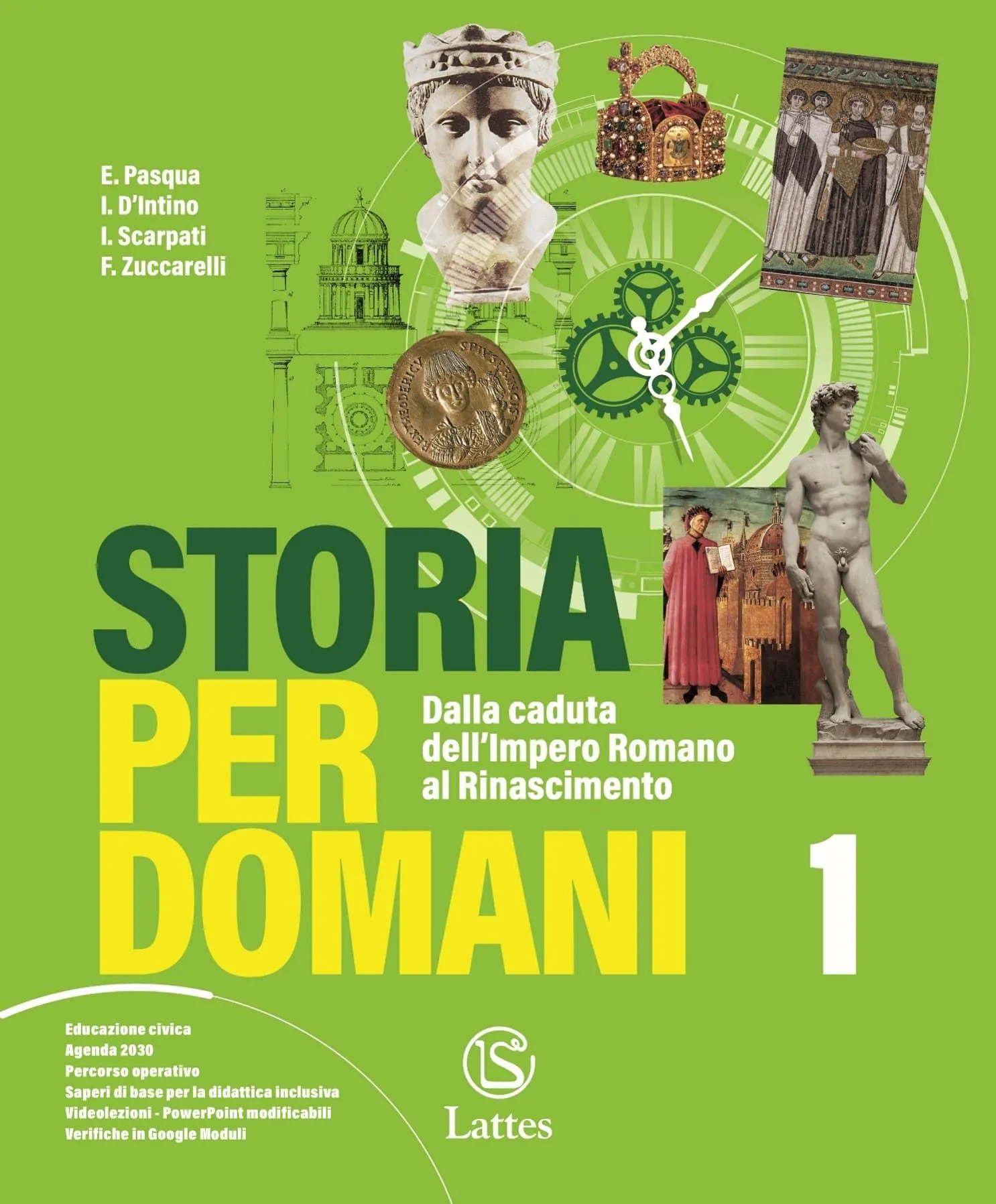 <h1><strong>Storia per domani</strong></h1>
<h2><span>E. PASQUA - I. D’INTINO - I. SCARPATI - F. ZUCCARELLI</span></h2>
<img src="images/copStoria_per_domani.jpg" alt="Copertina del libro Storia per Domani">
<a href="https://www.latteseditori.it/images/inchiaro-bollino-pdf/2023/Novita_23/Storia_per_domani.pdf"><img src="/images/libroinchiaro.png" alt="Logo Libro in Chiaro"></a>
<p>
    <a href="https://teachbox.latteseditori.it/copie-saggio/saggi-cartacei">RICHIEDI LA COPIA SAGGIO!</a>
</p>
<h3>Contenuto:
</h3>
<ul>
        <li>

        
<h3>Punti di forza</h3>


<div><ul>
<li>Apparato didattico razionalizzato, chiaro e accessibile.</li>
<li>Grande<span> </span><strong>operatività in pagina</strong>, con numerose attività (<em><strong>Percorso operativo</strong></em>).</li>
<li>Attenzione all’<strong>inclusione</strong><span> </span>con Saperi di base e mappe di fine di Unità, in carattere ad alta leggibilità.</li>
<li><strong>Percorso digitale strutturato</strong>, ricco di contenuti organizzati in base alle diverse funzioni: videolezioni, sintesi in<strong><span> </span>PowerPoint</strong><span> </span>modificabili, Verifiche in<span> </span><strong>Google Moduli</strong>, materiali di approfondimento.</li>
<li><em><strong>Il mio libro per mappe</strong></em>, un prezioso fascicolo per ciascun anno, composto interamente da<span> </span><b>mappe concettuali</b>, affianca il volume principale di<span> </span><em><b>Storia per domani</b></em><span> </span>per fornire un ausilio al processo di apprendimento e insegnare allo stesso tempo un<span> </span><b>metodo di studio</b>.</li>
<li><strong>App libera</strong>, senza registrazione, per il ripasso degli studenti.</li>
</ul></div>


    </li>
        <li>

        
<h3>Caratteristiche generali</h3>


<div><p><em><strong>Storia per domani</strong><span> </span></em>è articolato in Parti, Unità e Lezioni. In apertura di Parte vengono ripresi gli antefatti e anticipati i contenuti successivi fondamentali.<span> </span><strong>Una linea del tempo</strong><span> </span>individua con immediatezza il periodo interessato.</p>
<p>In apertura di ogni Unità, secondo la convenzione giornalistica del “<strong>cosa</strong>”, “<strong>chi”</strong>, “<strong>dove</strong>” e “<strong>quando</strong>” vengono esplicitati i contenuti, i protagonisti, i luoghi principali e la linea del tempo dettagliata, ed è presente il rimando alla mappa del fascicolo<em><strong><span> </span>Il mio libro per mappe</strong></em>.</p>
<p>Segue sempre una tavola che ricostruisce il<span> </span><strong>contesto socio-culturale</strong><span> </span>di riferimento, accompagnata da commenti e domande che aiutano gli studenti, in modalità anticipatoria, a riflettere, recuperare nozioni pregresse e fare ipotesi.</p>
<p>Le Lezioni sono caratterizzate da una<strong><span> </span>forte operatività</strong>, con attività continue –<span> </span><strong>Percorso operativo</strong><span> </span>– per fissare i concetti appena studiati.</p>
<p>Il narrato è inoltre corredato da carte geostoriche, voci di glossario e piccoli box di approfondimento.</p>
<p><em><strong>Storia per domani</strong></em><span> </span>è arricchito dalle seguenti rubriche:</p>
<ul>
<li><em><strong>Educazione civica</strong></em>, per approfondire gli argomenti trasversali in collegamento<br />al narrato storico.</li>
<li><em><strong>La Storia racconta</strong>,</em><span> </span>dedicata a pagine tratte dalle opere di storiche e storici<br />contemporanei.</li>
<li><em><strong>Agenda 2030</strong></em>, dedicata all’analisi dei 17 obiettivi, sempre in collegamento<br />al narrato storico.</li>
<li><em><strong>Un’altra Storia</strong></em>, dove si sviluppano argomenti di approfondimento.</li>
<li><em><strong>Documenti</strong></em>, dedicata all’analisi delle fonti scritte e iconografiche.</li>
<li><em><strong>Innovazioni tecnologiche</strong></em>, dedicata alle invenzioni in ambito scientifico, artistico e culturale, sempre in collegamento al narrato storico.</li>
<li><em><strong>Compito di realtà</strong></em>, dedicato a temi d’attualità in collegamento al narrato storico dell’Unità.</li>
<li><em><strong>Debate</strong></em><span>, dedicato all’organizzazione in classe di un dibattito su un particolare tema, sempre in collegamento al narrato storico dell’Unità.</span></li>
</ul>
<p>Al termine di ogni Unità il<span> </span><strong>Ripasso guidato</strong><span> </span>è pensato in chiave di<span> </span><strong>didattica inclusiva</strong>: scritto in caratteri ad alta leggibilità, tratta i concetti fondamentali che ogni studente deve acquisire, accompagnati da<strong><span> </span>mappe concettuali</strong>.</p>
<p>Seguono esercizi di verifica delle conoscenze e attività per la<span> </span><strong>costruzione delle competenze</strong>.</p>
<p>Ogni volume è corredato da<em><strong><span> </span>Il mio libro per mappe</strong></em>. Le<strong><span> </span>mappe come strumento per un processo attivo di apprendimento</strong><span> </span>in tre fasi: orientarsi nel testo, organizzare le conoscenze, imparare a esporre.</p></div>


    </li>
        <li>

        
<h3>Didattica inclusiva</h3>


<div><p>Al termine di ogni Unità il<span> </span><strong>Ripasso guidato</strong><span> </span>è pensato in chiave di<span> </span><strong>didattica inclusiva</strong>: scritto in caratteri ad alta leggibilità, tratta i concetti fondamentali che ogni studente deve acquisire, accompagnati da<span> </span><strong>mappe concettuali</strong>.</p>
<p>Completano l'offerta i<span> </span><strong>Percosi facilitati</strong><span> </span>per studenti con<strong><span> </span>Bisogni Educativi Speciali</strong>: tre volumi annuali, scritti in carattere ad alta leggibilità, paragrafi brevi e di facile comprensione con particolare attenzione agli elementi visivi, per agevolare lo studio e garantire l'acquisizione dei saperi di base di ciascun argomento. (<strong><a href="catalogo/volumi-compensativi">SCOPRI DI PIÙ</a></strong>)</p></div>


    </li>
        <li>

        
<h3>Didattica digitale integrata</h3>


<div><p>Il libro interattivo è attivabile sulla piattaforma didattica<span> </span><a href="https://www.bsmart.it/"><strong>bSmart</strong></a><span> </span>ed è arricchito di numerosi strumenti e materiali per la Didattica Digitale Integrata:</p>
<p><em>Per iniziare</em>:<span> </span><strong>videolezione</strong>.<br /><em>Per includere</em>:<span> </span><strong>audio</strong><span> </span>e<span> </span><strong>pdf</strong><span> </span>ad alta leggibilità.<br /><em>Per approfondire</em>:<span> </span><strong>attività interattive</strong>,<span> </span><strong>video</strong>,<span> </span><strong>film</strong>,<span> </span><strong>letture</strong>.<br /><em>Per ripassare</em>: sintesi delle unità in<strong><span> </span>PowerPoint</strong>, modificabili.<br /><em>Per verificare</em>: verifiche autocorrettive in<span> </span><strong>Google Moduli</strong>.</p></div>


    </li>
        <li>

        
<h3>Per il docente</h3>


<div><p>Strumenti per il docente in<span> </span><strong>versione cartacea</strong>:<br />Guida all’uso del libro, Didattica Digitale Integrata, La didattica per competenze, Educazione civica, Metodologie e strategie didattiche inclusive, La programmazione, La valutazione formativa, Percorsi personalizzati di recupero e potenziamento, Compiti di realtà, Prove d’ingresso e verifiche di Unità (fila A, fila B e verifica facilitata), Soluzioni delle verifiche.</p>
<p>Tutti i materiali sono disponibili nella<span> </span><strong>versione digitale</strong><span> </span>sul<span> </span><a href="https://teachbox.latteseditori.it/" target="_blank" rel="noopener noreferrer"><strong>Teachbox</strong></a>, l'area riservata al docente, dove si aggiungono ulteriori contenuti per organizzare l'attività didattica!</p></div>


    </li>
    </ul>
<h3>Configurazioni di vendita:</h3>
<div><p>Volume 1 Dalla caduta dell'Impero romano al Rinascimento (pp. 360) + Educazione civica (pp. 120) + Il mio libro per mappe 1 (pp. 96)</p></div>
<div>

    




<div>ISBN 978-88-6917-641-8</div>

<p>€ 27,50</p>



</div>
<div><p>Volume 1 Dalla caduta dell'Impero romano al Rinascimento (pp. 360) + Il mio libro mappe 1 ONLINE</p></div>
<div>

    




<div>ISBN 978-88-6917-657-9</div>

<p>€ 21,20</p>



</div>
<div><p>Volume 2 Dalla scoperta dell'America alla fine dell'Ottocento (pp. 432) + Il mio libro per mappe ONLINE</p></div>
<div>

    




<div>ISBN 978-88-6917-688-3</div>

<p>€ 22,80</p>



</div>
<div><p>Volume 3 Il Novecento (pp. 432) + Il mio libro per mappe 3 ONLINE + Esame di stato ONLINE </p></div>
<div>

    




<div>ISBN 978-88-6917-689-0</div>

<p>€ 23,00</p>



</div>
<div><p>Volume 1 Dalla caduta dell'Impero romano al Rinascimento (pp. 360) + Il mio libro per mappe 1 (pp. 96)</p></div>
<div>

    




<div>ISBN 978-88-6917-656-2</div>

<p>€ 23,30</p>



</div>
<div><p>Volume 2 Dalla scoperta dell'America alla fine dell'Ottocento (pp. 432) + Il mio libro per mappe 2 (pp. 96)</p></div>
<div>

    




<div>ISBN 978-88-6917-642-5</div>

<p>€ 24,60</p>



</div>
<div><p>Volume 3 Il Novecento (pp. 432) + Esame di stato (pp. 96) + Il mio libro per mappe 3 (pp. 96) </p></div>
<div>

    




<div>ISBN 978-88-6917-643-2</div>

<p> € 24,80</p>



</div>
<div><p>Educazione civica (pp.120)</p></div>
<div>

    




<div>ISBN 978-88-6917-658-6</div>

<p>€ 6,30</p>



</div>
<div><p>#Storia 1 - Percorsi facilitati <span>(pp. 194)</span></p></div>
<div>

    




<div>ISBN 978-88-6917-487-2</div>

<p>€ 5,00</p>



</div>
<div><p>#Storia 2 - Percorsi facilitati <span> (pp. 206)</span></p></div>
<div>

    




<div>ISBN 978-88-6917-488-9</div>

<p>€ 5,00</p>



</div>
<div><p>#Storia 3 <span>- Percorsi facilitati i (pp. 204)</span></p></div>
<div>

    




<div>ISBN 978-88-6917-489-6</div>

<p>€ 5,00</p>



</div>
<h3>Libro digitale:</h3>
<h4>Questa versione non comprende il libro cartaceo</h4>
<div><p>Volume 1 Dalla caduta dell'Impero romano al Rinascimento (pp. 360) + Educazione civica (pp. 120) + Il mio libro per mappe 1 (pp. 96)</p></div>
<div>

    




<div>ISBN 978-88-6917-659-3</div>

<p>€ 23,38</p>



</div>
<p>
    <a href="https://store.bsmart.it/it/IT/products/storia-per-domani-volume-1-educazione-civica-il-mio-libro-per-mappe-1">Acquista su bSmart STORE</a>
</p>
<div><p>Volume 3 Il Novecento (pp. 432) + Esame di stato (pp. 96) + Il mio libro per mappe 3 (pp. 96)</p></div>
<div>

    




<div>ISBN 978-88-6917-661-6</div>

<p>€ 21,08</p>



</div>
<p>
    <a href="https://store.bsmart.it/it/IT/products/storia-per-domani-volume-3-il-mio-libro-per-mappe-3-esame-di-stato">Acquista su bSmart STORE</a>
</p>
<div><p>#Storia 2</p></div>
<div>

    




<div>ISBN 978-88-6917-494-0</div>

<p>€ 4,25</p>



</div>
<p>
    <a href="https://store.bsmart.it/it/IT/products/storia-percorsi-facilitati-vol-2">Acquista su bSmart STORE</a>
</p>
<div><p>Volume 2 Dalla scoperta dell'America alla fine dell'Ottocento (pp. 432) + Il mio libro per mappe 2 (pp. 96)</p></div>
<div>

    




<div>ISBN 978-88-6917-660-9</div>

<p>€ 20,91</p>



</div>
<p>
    <a href="https://store.bsmart.it/it/IT/products/storia-per-domani-volume-2-il-mio-libro-per-mappe-2">Acquista su bSmart STORE</a>
</p>
<div><p>#Storia 1</p></div>
<div>

    




<div> ISBN 978-88-6917-493-3</div>

<p>€ 4,25</p>



</div>
<p>
    <a href="https://store.bsmart.it/it/IT/products/storia-percorsi-facilitati-vol-1">Acquista su bSmart STORE</a>
</p>
<div><p>#Storia 3</p></div>
<div>

    




<div>ISBN 978-88-6917-495-7 </div>

<p>€ 4,25</p>



</div>
<p>
    <a href="https://store.bsmart.it/it/IT/products/storia-percorsi-facilitati-vol-3">Acquista su bSmart STORE</a>
</p>