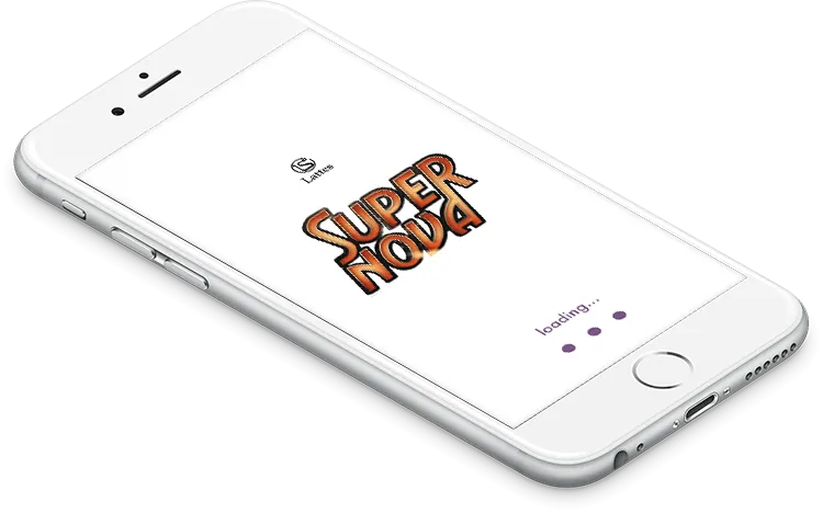Schermata dell'app Supernova