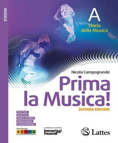 Copertina del libro Prima la Musica