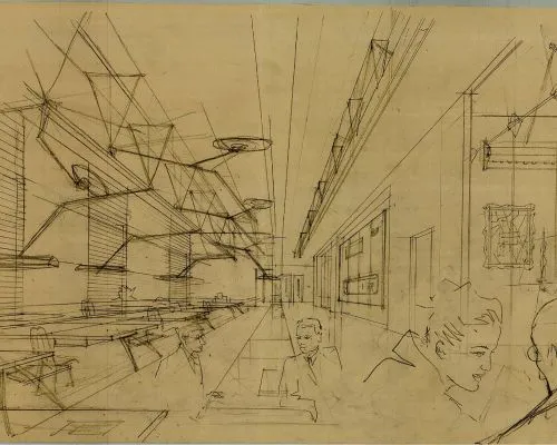 Disegni Carlo Mollino Pagina 02 Immagine 0001