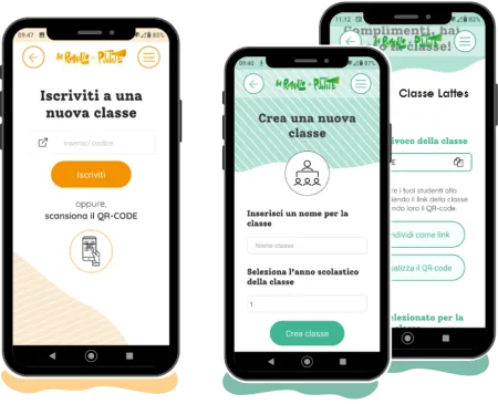 Schermate dell'app Un Romanzo a Puntate