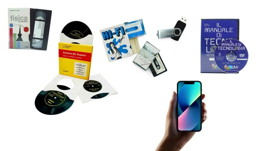 Evoluzione supporti Lattes