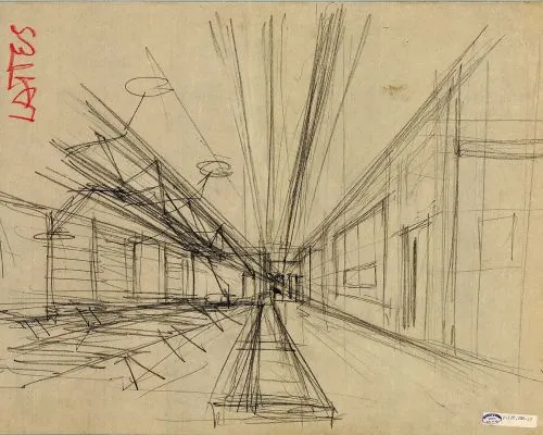 Disegni Carlo Mollino Pagina 01 Immagine 0001