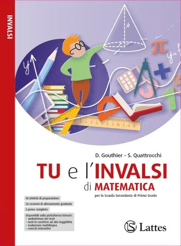 Copertina del libro Prova l'Invalsi di Matematica