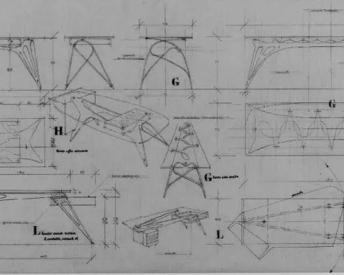 Disegni Carlo Mollino Pagina 05 Immagine 0001