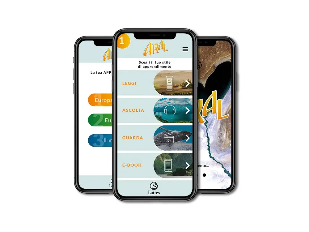 Schermate dell'app Aral