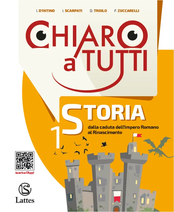 <h1><strong>Chiaro a tutti Storia</strong></h1>
<h2>I. D'INTINO - I. SCARPATI - D. TROILO - F. ZUCCARELLI</h2>
<img src="/images/Chiaro-a-tutti-STORIA.png" alt="Copertina del libro Chiaro a Tutti Storia">
<a href="https://www.latteseditori.it/images/inchiaro-bollino-pdf/2023/CAT-STORIA.pdf"><img src="/images/libroinchiaro.png" alt="Libro in chiaro"></a>
<p>
    <a href="https://teachbox.latteseditori.it/copie-saggio/saggi-cartacei">RICHIEDI LA COPIA SAGGIO!</a>
</p>
<h3>Contenuto:
</h3>
<ul>
        <li>

        
<h3>Punti di forza</h3>


<div><ul>
<li>Corso pensato per<span> </span><strong>sviluppare le potenzialità di ogni studente</strong>, abbattendo le barriere di ingresso e valorizzando le eccellenze.</li>
<li>Distinzione del narrato (la parte da studiare) dalle parti operative, affinché gli studenti possano facilmente orientarsi nella pagina.</li>
<li>Frasi brevi, strutturate in modo da facilitare la<span> </span><strong>comprensione del testo</strong>.</li>
<li>Metodologie didattiche<span> </span><strong>innovative</strong><span> </span>(<em>flipped classroom, cooperative learning, brainstorming</em>, compiti di realtà).</li>
<li>Utilizzo di<span> </span><strong>infografiche</strong><span> </span>per focalizzare i concetti chiave di ciascun argomento.</li>
<li>Percorso di costruzione della mappa per l’acquisizione di un<span> </span><strong>corretto metodo di studio</strong>.</li>
<li>Esercizi e approfondimenti pensati per l’acquisizione e la verifica delle nuove competenze europee<strong>: competenze digitali</strong>, di <strong>cittadinanza </strong>e per la <strong>competenza multilinguistica </strong>(<strong>CLIL</strong>).</li>
<li><strong>Mappe interdisciplinari </strong>dedicate alla preparazione del<span> </span><strong>colloquio d’esame</strong>.</li>
<li>Glossario, nel colonnino, per la costruzione del<span> </span><strong>lessico specifico</strong>.</li>
<li>Attività per gli studenti a elevato potenziale di apprendimento (<strong>eccellenze</strong>).</li>
<li><strong>APP libera</strong><strong>, senza registrazione, per ripassare in qualsiasi momento.</strong></li>
</ul></div>


    </li>
        <li>

        
<h3>Caratteristiche generali</h3>


<div><p>Il corso è diviso in 3 volumi, ciascuno dei quali è articolato in parti e in unità.</p>
<p>In <strong>apertura di parte</strong> vengono indicate:</p>
<ul>
<li>le <strong>competenze disciplinari</strong>;</li>
<li>le nuove<strong><span> </span>competenze chiave europee</strong>.</li>
</ul>
<p>Le sezioni<span> </span><strong><em>Che cosa è accaduto</em></strong><span> </span>e<span> </span><strong><em>Che cosa accadrà</em></strong><span> </span>aiutano lo studente a contestualizzare gli argomenti trattati nella parte.</p>
<p>L’apertura di unità, con<span> </span><strong>funzione anticipatoria</strong><span> </span>dei contenuti, propone:</p>
<ul>
<li><strong>carte geostoriche<span> </span></strong>per inquadrare lo scenario degli eventi;</li>
<li><strong>infografiche<span> </span></strong>per focalizzare l’attenzione sui concetti chiave dell’unità;</li>
<li>“nuvola” delle<span> </span><strong>parole chiave</strong>, per memorizzare il lessico specifico.</li>
</ul>
<p>Per la<span> </span><strong>didattica capovolta</strong><span> </span>è collegata una videolezione con relative domande. Inoltre, sono indicati tutti i contenuti digitali presenti nell’Unità.</p>
<p>Il testo è corredato di un percorso (<em>Per costruire la mappa</em>) che aiuta i ragazzi a costruire le mappe concettuali: al termine di ogni paragrafo viene suggerita una domanda utile a focalizzare il concetto chiave o le informazioni più importanti. Proprio a partire da queste domande, al fondo di ogni unità, si trova una<span> </span><strong>mappa per il ripasso</strong><span> </span>da completare.</p>
<p>Al termine di ogni unità si trovano gli esercizi:</p>
<ul>
<li>per la<span> </span><strong>costruzione delle competenze disciplinari</strong>, che includono le attività con la mappa, per organizzare le conoscenze; il ripasso con la mappa, ovverole sintesi delle unità, compilabili con il supporto della mappa stessa. Infine, un esercizio per allenarsi nell’esposizione orale e un’attività interdisciplinare di Geostoria;</li>
<li>per la<span> </span><strong>costruzione delle nuove competenze chiave europee</strong>, tra cui la competenza digitale, quella di cittadinanza e quella multilinguistica (per il CLIL), che spesso suggeriscono attività di<span> </span><em>cooperative learning</em>.<br />Sono inoltre presenti esercizi<span> </span><strong><em>Per l’eccellenza</em></strong>.</li>
</ul>
<p><strong> </strong>Il corso è arricchito da varie<span> </span><strong>rubriche</strong>:</p>
<ul>
<li><strong><em>Documenti</em></strong>;</li>
<li><strong><em>Una storia in più</em></strong>;</li>
<li><strong><em>Vedere la storia</em></strong>, tavole illustrate che permettono al docente di contestualizzare gli argomenti oggetto dell’unità. Gli studenti in cui prevale uno stile di apprendimento di tipo visuale-non verbale, possono essere così facilitati nello studio.</li>
<li><strong><em>Cittadinanza</em></strong>;</li>
<li><strong><em>Lo storico racconta</em></strong>;</li>
<li><strong><em>Geostoria</em></strong>;</li>
<li><strong><em>L’arte e le idee</em></strong>.</li>
</ul>
<p><em>Centra la data</em><span> </span>è un gioco presente al termine di ogni parte che l’insegnante può fare in classe, dividendo i ragazzi in squadre, utile per memorizzare i<span> </span><strong>concetti chiave</strong><span> </span>e le date più importanti.<br />Inoltre è presente una proposta di attività per riassumere, descrivere, argomentare (<em>Primi passi verso l’esame</em>), corredata da una scheda per l’autovalutazione.<br />Infine, un<span> </span><strong>planisfero geostorico</strong><span> </span>consente agli studenti di orientarsi nello scenario mondiale degli eventi.<strong> </strong></p></div>


    </li>
        <li>

        
<h3>Per il docente di sostegno</h3>


<div><p><span>La Casa editrice mette a disposizione degli studenti con significative difficoltà dell'apprendimento un volume per ogni anno scolastico, progettato appositamente in </span><strong>versione semplificata</strong><span> ma coordinato con il libro di testo della classe. Il volume può essere richiesto dal docente di classe e dal docente di sostegno direttamente all'informatore editoriale di competenza nella propria scuola.</span></p></div>


    </li>
        <li>

        
<h3>Il digitale</h3>


<div><p><em>Chiaro a tutti</em><span>  tiene conto di come la scuola si rinnovi e soprattutto di come gli studenti siano ormai abituati all’utilizzo delle tecnologie digitali.</span><br /><span>Per queste ragioni, il corso dispone, oltre che della versione interattiva dei libri di testo (arricchita dalla proposta di</span><strong><span> </span>contenuti digitali integrativi</strong><span>), di un’</span><strong>app per il ripasso</strong><span>, che consente allo studente di accedere ai contenuti essenziali per prepararsi alle verifiche e alle interrogazioni, senza alcun tipo di registrazione.</span></p></div>


    </li>
        <li>

        
<h3>Il docente</h3>


<div><p><span>Per l’insegnante, oltre alla guida ed ai suoi contenuti (verifiche, programmazione, soluzioni, contenuti editabili), saranno disponibili materiali online, nell’</span><a href="https://teachbox.latteseditori.it/" data-cmp-ab="2"><strong>area riservata</strong></a><span> (</span><em>Teachbox</em><span>).</span></p></div>


    </li>
    </ul>
<h3>Configurazioni di vendita:</h3>
<div><p>Volume 1 [Dalla caduta dell'Impero romano al Rinascimento] (pp. 420) + Antiche civiltà (pp. 120)<br />Educazione civica - Noi, il futuro (pp. 288)</p></div>
<div>

    




<div>ISBN 978-88-6917-520-6</div>

<p>€ 31,00</p>



</div>
<div><p>Volume 1 (pp. 420) + Antiche civiltà (pp. 120) + Cittadinanza e costituzione (pp. 144)</p></div>
<div>

    




<div>ISBN 978-88-6917-410-0</div>

<p>€ 27,50</p>



</div>
<div><p>Volume 2 [Dalla scoperta dell'America alla fine dell'Ottocento] (pp. 480)</p></div>
<div>

    




<div>ISBN 978-88-6917-411-7</div>

<p>€ 22,10</p>



</div>
<div><p>Volume 3 [Il Novecento] (pp. 456) + L' Esame di Stato (pp. 72)</p></div>
<div>

    




<div>ISBN 978-88-6917-412-4</div>

<p>€ 26,00</p>



</div>
<div><p>Volume 1 (pp. 420) + Antiche civiltà<span> </span><strong>ONLINE<span> </span></strong>(pp. 120) + Cittadinanza e costituzione<span> </span><strong>ONLINE<span> </span></strong>(pp. 144)</p></div>
<div>

    




<div>ISBN 978-88-6917-449-0</div>

<p>€ 19,10</p>



</div>
<div><p>Volume 1 (pp. 420)</p></div>
<div>

    




<div>ISBN 978-88-6917-450-6 </div>

<p>€ 16,80</p>



</div>
<div><p>Antiche civiltà (pp. 120)</p></div>
<div>

    




<div>ISBN 978-88-6917-451-3 </div>

<p>€ 5,00</p>



</div>
<div><p>Cittadinanza e Costituzione (pp. 144)</p></div>
<div>

    




<div>ISBN 978-88-6917-452-0 </div>

<p>€ 5,00</p>



</div>
<div><p><span>Volume per il sostegno 1 (pp. 120) + </span><span>Tavole illustrate</span></p></div>
<div>

    




<div>ISBN 978-88-6917-413-1</div>

<p>€ 7,50</p>



</div>
<div><p>Volume per il sostegno 2 (pp. 144) + Tavole illustrate</p></div>
<div>

    




<div>ISBN 978-88-6917-414-8</div>

<p>€ 7,50</p>



</div>
<div><p>Volume per il sostegno 2 (pp. 144) + Tavole illustrate</p></div>
<div>

    




<div>ISBN 978-88-6917-415-5</div>

<p>€ 7,55</p>



</div>
<h3>Libro digitale:</h3>
<h5>Questa versione non comprende il libro cartaceo</h5>
<div><p>Volume 1 (pp. 420) + Antiche civiltà (pp. 120) + Noi, il futuro - Educazione civica </p></div>
<div>

    




<div>ISBN 978-88-6917-521-3</div>

<p>€ 26,35</p>



</div>
<p>
    <a href="https://store.bsmart.it/it/IT/products/chiaro-a-tutti-storia-vol-1-antiche-civilta-noi-il-futuro-educazione-civica">Acquista su bSmart</a>
</p>
<div><p>Volume 2 (pp. 480)</p></div>
<div>

    




<div>ISBN 978-88-6917-460-5</div>

<p>€ 18,79</p>



</div>
<p>
    <a href="https://store.bsmart.it/it/IT/products/chiaro-a-tutti-storia-vol-2">Acquista su bSmart</a>
</p>
<div><p>Volume per il sostegno<em> </em>1 (pp. 120) + Tavole illustrate</p></div>
<div>

    




<div>ISBN 978-88-6917-462-9</div>

<p>€ 6,38</p>



</div>
<p>
    <a href="https://store.bsmart.it/it/IT/products/chiaro-a-tutti-storia-sostegno-vol-1-tavole-illustrate">Acquista su bSmart</a>
</p>
<div><p>Volume per il sostegno 3 (pp. 168) + Tavole illustrate</p></div>
<div>

    




<div>ISBN 978-88-6917-464-3</div>

<p>€ 6,38</p>



</div>
<p>
    <a href="https://store.bsmart.it/it/IT/products/chiaro-a-tutti-storia-sostegno-vol-3-tavole-illustrate">Acquista su bSmart</a>
</p>
<div><p>Volume 1 (pp. 420) + Antiche civiltà (pp. 120) + Cittadinanza e Costituzione (pp. 144)</p></div>
<div>

    




<div>ISBN 978-88-6917-459-9</div>

<p>€ 23,38</p>



</div>
<p>
    <a href="https://store.bsmart.it/it/IT/products/chiaro-a-tutti-storia-vol-1-antiche-civilta-cittadinanza-e-costituzione">Acquista su bSmart</a>
</p>
<div><p>Volume 3 (pp. 456) + L' Esame di stato (pp. 72)</p></div>
<div>

    




<div>ISBN 978-88-6917-461-2</div>

<p>€ 22,10</p>



</div>
<p>
    <a href="https://store.bsmart.it/it/IT/products/chiaro-a-tutti-storia-vol-3-l-esame-di-stato">Acquista su bSmart</a>
</p>
<div><p>Volume per il sostegno 2 (pp. 144) + Tavole illustrate</p></div>
<div>

    




<div>ISBN 978-88-6917-463-6</div>

<p>€ 6,38</p>



</div>
<p>
    <a href="https://store.bsmart.it/it/IT/products/chiaro-a-tutti-storia-sostegno-vol-2-tavole-illustrate">Acquista su bSmart</a>
</p>
<p>
    <a href="https://web.latteseditori.it/formazione-lista-corsi/categoria/webinar-gratuiti/">SCOPRI I NOSTRI WEBINAR!</a>
</p>