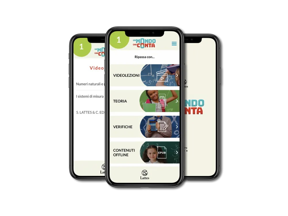 Schermate dell'app Un Mondo che Conta