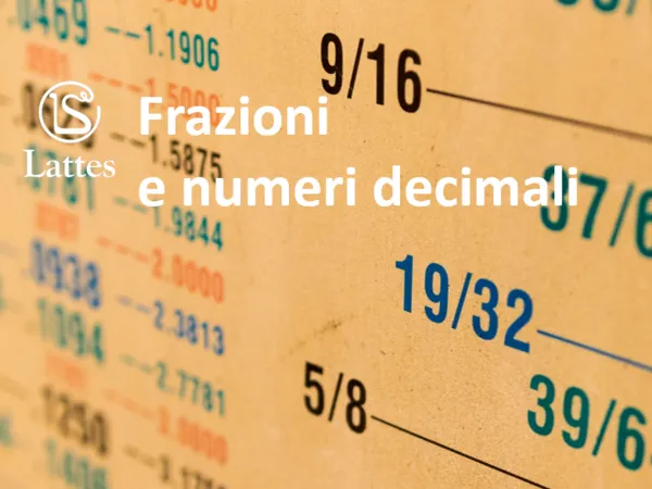 Frazioni e numeri decimali