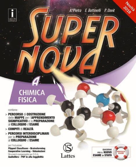 <h1><strong>Supernova</strong></h1>
<h2>A. PIETRA - E . BOTTINELLI - P. DAVIT</h2>
<img src="/images/supernova.jpg" alt="Copertina del libro Supernova">
<a href="https://www.latteseditori.it/images/inchiaro-bollino-pdf/2023/supernova.pdf"><img src="/images/libroinchiaro.png" alt="Libro in chiaro"></a>
<p>
    <a href="https://teachbox.latteseditori.it/copie-saggio/saggi-cartacei">RICHIEDI LA COPIA SAGGIO!</a>
</p>
<h3>Contenuto:
</h3>
<ul>
        <li>

        
<h3>Caratteristiche generali</h3>


<div><p class="titoli-descrizioni"><strong>Supernova</strong><span> si presenta come un libro molto operativo; l’intera trattazione, infatti, è continuamente accompagnata da </span><strong>esercizi puntuali</strong><span>, volti a migliorare la comprensione del testo e a memorizzare i concetti. Si trovano nel colonnino a lato del testo, per un più facile utilizzo da parte degli studenti con Bisogni Educativi Speciali.</span><br /><span>Inoltre, la trattazione degli argomenti è corredata da un </span><strong>percorso di costruzione della mappa di fine unità</strong><span>. Nelle prime unità questo percorso è interamente esplicitato attraverso le </span><strong>domande focali</strong><span> e l’evidenziazione dei </span><strong>concetti</strong><span> e dei </span><strong>legami</strong><span>. In quelle successive, l’alunno diventa progressivamente autonomo, fino al punto di dover sottolineare autonomamente concetti e legami; le domande focali, invece, vengono sempre esplicitate lungo tutti volumi del corso.</span></p></div>


    </li>
        <li>

        
<h3>Il digitale</h3>


<div><p><strong><span>Novità 2019!</span></strong><br />Da quest’anno è disponibile una nuova App per lo studente, pensata per il ripasso e per prepararsi all’interrogazione. Scopri di più</p>
<ul>
<li>Lo sfoglialibro del testo arricchito dai contenuti digitali integrativi è disponibile sulla piattaforma didattica <em>bSmart (<a href="http://www.bsmart.it/" data-cmp-ab="2">www.bsmart.it</a>).</em></li>
<li>Nel <em>Teachbox</em>, il docente può utilizzare l'<strong>Atlante multimediale Le Strategie della vita</strong> per proporre alla classe delle lezioni interattive.</li>
</ul></div>


    </li>
        <li>

        
<h3>Per il docente</h3>


<div><p>Nel Teachbox:</p>
<ul>
<li>il docente può utilizzare il gioco interattivo <strong>Le strategie della vita</strong>;</li>
<li>i contenuti della guida, tra cui verifiche, soluzioni, ecc;</li>
<li>ulteriori contenuti digitali;</li>
<li>un volume sull'<strong>Apprendimento Significativo</strong><span> </span>(<a href="https://www.latteseditori.it/contenuti/landingpage-apprendimento-significatico">vedi l'anteprima ></a>).</li>
</ul></div>


    </li>
        <li>

        
<h3>Compiti di realtà</h3>


<div><p><span>Tutti i volumi sono stati arricchiti da </span><strong>compiti di realtà</strong><span>: più puntuali, nelle singole unità; di più ampio respiro, con una valenza spesso interdisciplinare al termine di alcuni argomenti particolarmente significativi.</span></p></div>


    </li>
        <li>

        
<h3>C.L.I.L</h3>


<div><p><span>Nel colonnino a lato del testo sono spesso presenti dei link per la costruzione di un </span><strong>glossario inglese</strong><span> dei termini specifici della disciplina, in ottica CLIL.</span></p></div>


    </li>
        <li>

        
<h3>Metodologie didattiche informative</h3>


<div><p><span>Ciascuna unità può essere utilizzata in </span><strong>modalità capovolta</strong><span>; infatti, in ogni apertura di unità è presente un link a un video, pensato in funzione anticipatoria, corredato da un piccolo questionario che può essere affrontato anche a casa, prima di trattare l’argomento in classe e da una </span><strong>videolezione<span> </span></strong><span>sull’unità, utile anche per gli studenti con Bisogni Educativi Speciali.</span></p></div>


    </li>
    </ul>
<h3>Configurazioni di vendita:</h3>
<h4>Completa</h4>
<div>

    




<div>ISBN 978-88-6917-303-5</div>

<p>€ 41,50</p>



</div>
<div><ul>
<li>Volume A  - Chimica Fisica (pp. 336) </li>
<li>Volume B - Biologia (pp. 324)</li>
<li>Volume C - Corpo umano (pp. 276)</li>
<li>Volume D - Scienze della Terra - Astronomia (pp. 216)</li>
<li>Tavole illustrate </li>
<li>Mi preapro per l'interrogazione (pp. 48)</li>
<li>Quaderno operativo per la preparazione al Nuovo Esame di Stato (pp. 48) </li>
</ul></div>
<div>

    




<div><br/>ISBN 978-88-6917-304-2</div>

<p>€ 18,70</p>



</div>
<div><ul>
<li>Volume 1 (pp. 384)</li>
<li>Tavole illustrate </li>
<li>MI preparo per l'interrogazione (pp. 48) </li>
</ul></div>
<div>

    




<div>ISBN 978-88-6917-327-1</div>

<p>€ 18,70</p>



</div>
<div><ul>
<li>Volume 2 (pp. 384) </li>
<li>Tavole illustrate </li>
</ul></div>
<div>

    




<div>ISBN 978-88-6917-328-8</div>

<p>€ 18,70</p>



</div>
<div><ul>
<li>Volume 3 (pp. 372) </li>
<li>Tavole illustrate </li>
<li>Quaderno operativo per la preparazione al Nuovo Esame di Stato (pp. 48) </li>
</ul></div>
<h3>Libro digitale:</h3>
<h5>Questa versione non comprende il libro cartaceo</h5>
<div>

    




<div>ISBN 978-88-6917-366-0</div>

<p>€ 35,28</p>



</div>
<div><ul>
<li>Volume A - Chimica Fisico (pp. 366) </li>
<li>Volume B - Biologia (pp. 324)</li>
<li>Volume C - Corpo umano (pp. 276) </li>
<li>Volume D - Scienze della Terra - Astronomia (pp. 216)</li>
<li>Tavole illustrate </li>
<li>Mi preapro per l'interrogazione (pp. 48) </li>
<li>Quaderno operativo per la preparazione al Nuovo Esame di Stato (pp. 48)</li>
</ul></div>
<p>
    <a href="https://store.bsmart.it/it/IT/products/supernova-vol-a-b-c-d-tavole-illustrate-mi-preparo-per-l-interrogazione-percorsi-interdisciplinari-per-la-preparazione-al-colloquio-d-esame">Acquista su bSmart</a>
</p>
<div>

    




<div>ISBN 978-88-6917-368-4</div>

<p>€ 15,90</p>



</div>
<div><ul>
<li>Volume 1 (pp. 384) con Tavole illustrate</li>
<li>Mi preparo per l'interrogazione </li>
</ul></div>
<p>
    <a href="https://store.bsmart.it/it/IT/products/supernova-vol-2-tavole-illustrate">Acquista su bSmart</a>
</p>
<div>

    




<div>ISBN 978-88-6917-368-4</div>

<p>€ 15,90</p>



</div>
<div><ul>
<li>Volume 2 (pp. 384) </li>
<li>Tavole illustrate </li>
</ul></div>
<p>
    <a href="https://store.bsmart.it/it/IT/products/supernova-vol-2-tavole-illustrate">Acquista su bSmart</a>
</p>
<div>

    




<div><br/>ISBN 978-88-6917-369-1</div>

<p>€ 15,90</p>



</div>
<div><ul>
<li>Volume 3 (pp. 372) </li>
<li>Tavole illustrate </li>
<li>Quaderno operativo per la preparazione al Nuovo Esame di Stato (pp. 48) </li>
</ul></div>
<p>
    <a href="https://store.bsmart.it/it/IT/products/supernova-vol-3-tavole-illustrate-percorsi-interdisciplinari-per-la-preparazione-al-colloquio-d-esame">Acquista su bSmart</a>
</p>
<p>
    <a href="https://web.latteseditori.it/formazione-lista-corsi/categoria/webinar-gratuiti/">SCOPRI I NOSTRI WEBINAR!</a>
</p>
