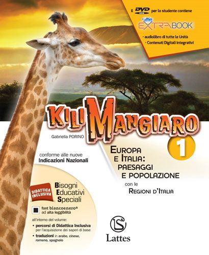 <h1><strong>Kilimangiaro</strong></h1>
<h2>G. PORINO</h2>
<img src="/images/libri_correti/KILIMANGIARO_1_cover.jpg" alt="Copertina del libro Kilimangiaro">
<h3>Contenuto:
</h3>
<ul>
        <li>

        
<h3>Caratteristiche generali</h3>


<div><p><span>Il corso è articolato in</span><strong><span> </span>Parti</strong><span> suddivise in </span><strong>Unità</strong><span>, a loro volta scandite da Lezioni in doppia pagina; in apertura di ogni Parte vengono declinati: i</span><strong><span> </span>Contenuti Digitali Integrativi</strong><span>, le attività dedicate ai </span><strong>Bisogni Educativi Speciali</strong><span>, presenti sia dentro il libro (Didattica inclusiva) sia in volumi a parte (Didattica compensativa), e le attività di </span><strong>Costruzione delle Competenze</strong><span> presenti nell’Unità stessa.</span><br /><span>Seguono alcune pagine introduttive all’intera Parte e pensate in chiave di Didattica Inclusiva: Tutti devono sapere… Di che cosa parla la geografia.</span><br /><span>Allo stesso modo anche le macroregioni dell’Europa e del mondo sono introdotte da una doppia pagina (La carta ci dice…) pensata in chiave di Didattica Inclusiva.</span><br /><span>Ogni Parte si conclude con le Attività di verifica dei contenuti, articolate secondo gli Obiettivi Didattici indicati dalle Nuove Indicazioni Nazionali.</span></p></div>


    </li>
        <li>

        
<h3>Competenze</h3>


<div><ul>
<li>Nei tre volumi si svolge un percorso trasversale dedicato alle<span> </span><strong>Competenze di Cittadinanza</strong></li>
<li>Al fondo di ciascun volume si trovano invece le<span> </span><strong>Verifiche delle competenze</strong>, utili per verificare il livello raggiunto da ogni studente nel conseguimento dei traguardi prefissati.</li>
</ul></div>


    </li>
        <li>

        
<h3>Didattica inclusiva</h3>


<div><ul>
<li>Pagine introduttive:<span> </span><strong><em>Tutti devono sapere… Di che cosa parla la geografia</em></strong>. Si tratta di una selezione dei<span> </span><strong>concetti fondamentali</strong><span> </span>(scritti in carattere ad alta leggibilità) che è opportuno che tutti gli studenti acquisiscano. Le parole chiave, evidenziate, nel successivo glossario (<strong><em>Il</em><span> </span><em>linguaggio della geografia</em></strong>) sono tradotte nelle 4 lingue maggiormente in uso tra gli stranieri giunti in Italia: romeno, spagnolo, arabo e cinese. Nella versione digitale del testo, cliccando su ciascuno dei 4 pulsanti a fianco di ogni blocco di testo, compare la traduzione nella relativa lingua.</li>
<li>Le macroregioni dell’Europa e del mondo sono introdotte da una doppia pagina,<span> </span><em><strong>La carta ci dice…</strong></em>: gli studenti sono guidati in modo semplice alla lettura della carta, opportunamente semplificata (vi compaiono infatti solo i toponimi effettivamente presenti nel testo.</li>
</ul></div>


    </li>
        <li>

        
<h3>Il digitale</h3>


<div><p>La versione digitale del corso di geografia (<strong>Extrabook</strong>), presente sia sulla piattaforma bSmart sia su DVD (per il docente e per ogni alunno), sfogliabile ed interattiva, è arricchita dai seguenti<span> </span><strong>Contenuti Digitali Integrativi</strong>:</p>
<ul>
<li>versione audio di tutte le lezioni delle Unità;</li>
<li>letture di approfondimento;</li>
<li>lezioni interattive già predisposte per la LIM, con verifica finale;</li>
<li>esercizi interattivi;</li>
<li>carte geografiche visualizzabili a livelli;</li>
<li>esercizi di trascinamento dei termini più significativi, relativi a carte tematiche o a tavole illustrate;</li>
<li>brevi video;</li>
<li>ulteriore materiale iconografico: fotografie e disegni.</li>
</ul>
<p>Inoltre sul <strong>TeachBox</strong>, sono presenti ulteriori contenuti digitali dedicati al Docente.</p></div>


    </li>
        <li>

        
<h3>Per il docente</h3>


<div><ul>
<li>
<p>Una<strong><span> </span>Guida</strong><span> </span>che contiene:</p>
<ul>
<li>la guida alla programmazione;</li>
<li>le verifiche sommative;</li>
<li>le soluzioni di tutti gli esercizi.</li>
</ul>
<p><strong>Atlante interattivo</strong>: DVD con atlante interattivo, suddiviso in base alle macroregioni del corso: per ogni macroregione viene offerta una lezione per la LIM.</p>
</li>
</ul></div>


    </li>
        <li>

        
<h3>C.L.I.L</h3>


<div><ul>
<li>Nel libro,<span> </span><strong>esercizi</strong><span> </span>a fine Parte.</li>
<li>Su richiesta il volumetto “<strong>Dalla tua madrelingua all’italiano</strong>” con i saperi di base in inglese.</li>
</ul></div>


    </li>
    </ul>
<h3>Configurazioni di vendita:</h3>
<div>

    




<div>ISBN 978-88-8042-842-8</div>

<p>€ 24,60</p>



</div>
<div><ul>
<li>Volume 3 - <em>Il mondo: paesaggi e popolazione; gli Stati </em>(pp. 288) con DVD-Rom e Atlante 3 (pp. 72)</li>
<li>Mi preparo per l'interrogazione (pp. 48)</li>
</ul></div>
<h4>Percorsi facilitati</h4>
<div>

    




<div>ISBN 978-88-8042-544-2</div>

<p>€ 5,00</p>



</div>
<div><p>#Geografia 1</p></div>
<div>

    




<div>ISBN 978-88-8042-545-9</div>

<p>€ 5,00</p>



</div>
<div><p>#Geografia 2</p></div>
<div>

    




<div>ISBN 978-88-8042-546-6</div>

<p>€ 5,00</p>



</div>
<div><p>#Geografia 3</p></div>
<h3>Libro digitale:</h3>
<h5>Questa versione non comprende il libro cartaceo</h5>
<div>

    




<div>ISBN 978-88-8042-888-6</div>

<p>€ 20,91</p>



</div>
<div><ul>
<li>Volume 3 - <em>Il mondo: paesaggi e popolazione; gli Stati </em>(pp. 288) con DVD-Rom e Atlante 3 (pp. 72)</li>
<li>Mi preparo per l'interrogazione (pp. 48)</li>
</ul></div>
<p>
    <a href="https://store.bsmart.it/it/IT/products/kilimangiaro-vol-3-con-atlante-3-mi-preparo-per-l-interrogazione">Acquista su bSmart</a>
</p>
<h4>Percorsi facilitati</h4>
<div><p>#Geografia 1</p></div>
<div>

    




<div>ISBN 978-88-8042-547-3</div>

<p>€ 4,25</p>



</div>
<div><p>#Geografia 2</p></div>
<div>

    




<div>ISBN 978-88-8042-548-0</div>

<p>€ 4,25</p>



</div>
<div><p>#Geografia 3</p></div>
<div>

    




<div>ISBN 978-88-8042-549-7</div>

<p>€ 4,25</p>



</div>
<p>
    <a href="https://web.latteseditori.it/formazione-lista-corsi/categoria/webinar-gratuiti/">SCOPRI I NOSTRI WEBINAR!</a>
</p>