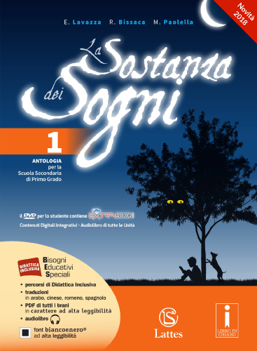 <h1><strong>La sostanza dei sogni</strong></h1>
<h2>E. LAVAZZA - R. BISSACA - M. PAOLELLA</h2>
<img src="/images/la-sostanza-dei-sogni3.jpg" alt="Copertina del libro La Sostanza dei Sogni">
<a href="https://www.latteseditori.it/images/inchiaro-bollino-pdf/2023/sogni.pdf"><img src="/images/libroinchiaro.png" alt="Libro in chiaro"></a>
<p>
    <a href="https://teachbox.latteseditori.it/copie-saggio/saggi-cartacei">RICHIEDI LA COPIA SAGGIO!</a>
</p>
<h3>Contenuto:
</h3>
<ul>
        <li>

        
<h3>Novità 2018</h3>


<div><p><b>Per l'Esame di Stato<br /></b><span>In occasione del Nuovo Esame di Stato, un fascicolo con esempi per affrontare la nuova Prova scritta di Italiano.</span></p></div>


    </li>
        <li>

        
<h3>Caratteristiche generali</h3>


<div><p><strong>La sostanza dei sogni</strong><span> è organizzato secondo una </span><strong>didattica moderna e strutturata</strong><span>, basata sulle </span><strong>Indicazioni nazionali</strong><span> e sulle </span><strong>Competenze</strong><span>, disciplinari ed europee (chiave) e attenta ai</span><strong> Bisogni Educativi Speciali</strong><span>; presenta un’ampia scelta di brani letterari classici affiancati ad altri tratti dalle più recenti novità di editoria per ragazzi e aderenti alla loro quotidianità. L’antologia è strutturata in 3 volumi annuali, ciascuno corredato da un </span><strong>Quaderno delle Competenze</strong><span>; completano l’offerta altri </span><strong>3 volumi</strong><span>: </span><strong>Mito</strong><span>,</span><strong><span> </span>epica e teatro</strong><span> (per la classe prima), </span><strong>Letteratura e teatro</strong><span> (per la classe seconda) e Percorsi attraverso il '900 (per la classe terza). I volumi annuali si aprono con brevi unità non operative ma destinate a stimolare il confronto, la riflessione e il dialogo: </span><strong>Accoglienza</strong><span>, per la prima,</span><strong> Convivenza</strong><span>, per la seconda, e </span><strong>Orientamento</strong><span> per la terza. Sono poi articolati in 4 sezioni: </span><strong>Forme</strong><span>, </span><strong>Generi</strong><span>, </span><strong>Temi</strong><span> e </span><strong>Storia</strong><span>. Le </span><strong>Forme</strong><span> offrono una trattazione capillare delle principali </span><strong>tipologie testuali</strong><span>: testo descrittivo, regolativo, narrativo, misto e non continuo, espositivo, argomentativo e persuasivo. I </span><strong>Generi</strong><span> presi in esame sono: </span><strong>Favole e proverbi</strong><span>, </span><strong>Fiaba</strong><span>, </span><strong>Fantasy</strong><span>, </span><strong>Poesia</strong><span>, </span><strong>Romanzi per ragazzi</strong><span>, </span><strong>Romanzi e racconti d’avventura</strong><span>, </span><strong>Romanzi e racconti comici</strong><span>,</span><strong> Romanzi e racconti gialli</strong><span>, </span><strong>Scrivere di sé</strong><span>, </span><strong>Lettera</strong><span>, </span><strong>Articolo</strong><span>, </span><strong>Il romanzo di formazione</strong><span>, </span><strong>Romanzi e racconti fantastici</strong><span>,</span><strong> Romanzi e racconti di fantascienza</strong><span>, </span><strong>Romanzi e racconti horror</strong><span>, </span><strong>Il romanzo storico</strong><span>,</span><strong> Il romanzo realista e sociale e Il romanzo psicologico</strong><span>. Grande attenzione è data anche ai Temi, tra cui è sempre presente, in ogni volume, un’Unità dedicata ad argomenti di </span><strong>Cittadinanza</strong><span>: </span><strong>La cultura della legalità</strong><span>, e una pensata per aiutare gli studenti a dialogare e interrogarsi sui cambiamenti che attraversano in questa fase delle loro vite </span><strong>(Noi ragazzi e ragazze)</strong><span>: i rapporti con la famiglia e gli amici, le proprie emozioni, diventare grandi… Infine si trova sempre un’unità che tratta argomenti di </span><strong>educazione ambientale, ecologia e sostenibilità</strong><span> e una dedicata all’</span><strong>uso consapevole delle nuove tecnologie</strong><span>: mondo digitale, internet, social network</span><strong> (Tra bit e byte)</strong><span>. La sezione, molto ampia, dedicata alla </span><strong>Storia</strong><span>, ne segue il programma annuale e offre spunti e collegamenti con la letteratura tramite una selezione di brani di romanzi storici.</span></p></div>


    </li>
        <li>

        
<h3>Competenze</h3>


<div><p><span>Il lavoro sulle </span><strong>Competenze disciplinari</strong><span> si svolge trasversalmente, con spunti per la</span><strong><span> </span>Lettura ad alta voce</strong><span> e per l’</span><strong>Ascolto</strong><span>, e si completa con</span><strong><span> </span>la sezione conclusiva di ogni Unità</strong><span>: </span><strong>TRAGUARDI PER LA COSTRUZIONE DELLE COMPETENZE </strong><span>articolata in schede dedicate a </span><strong>Ascoltare</strong><span>, </span><strong>Parlare</strong><span>, </span><strong>Leggere</strong><span> (prova INVALSI) e</span><strong><span> </span>Scrivere</strong><span>. Per le </span><strong>Competenze chiave</strong><span> sono state invece predisposti, a partire da alcuni brani, dei Percorsi interdisciplinari sotto forma di mappa, interattivi nella versione digitale del testo, per allenare e potenziare la competenza </span><strong>IMPARA A</strong><span> </span><strong>IMPARARE</strong><span>. Inoltre in tutte le unità dei temi si aggiunge, alla sezione conclusiva, una Prova autentica di valutazione delle Competenze chiave, relativa alle </span><strong>COMPETENZE SOCIALI E CIVICHE</strong><span> o alle </span><strong>COMPETENZE DIGITALI</strong><span>. Infine per sviluppare la competenza di comunicazione nelle lingue straniere, sono stati aggiunti, in alcune Unità, brani in lingua originale, (“</span><strong>INCONTRIAMO IL TESTO ORIGINALE</strong><span>”) affiancati sempre dalla traduzione italiana e seguiti da facili esercizi, in inglese, di comprensione, vocabolario ma SOPRATTUTTO di confronto tra originale e traduzione letteraria.</span><br /><span>I Quaderni sono articolati in 4 sezioni: </span><strong>Ascoltare</strong><span>,</span><strong><span> </span>Parlare</strong><span>, </span><strong>Leggere</strong><span> e </span><strong>Scrivere</strong><span>, hanno un approccio meno teorico e più laboratoriale e si concludono con </span><strong>verifiche per la valutazione delle competenze</strong><span>, utili strumenti per verificare il livello raggiunto da ogni studente nel conseguimento dei traguardi prefissati.</span></p></div>


    </li>
        <li>

        
<h3>Didattica inclusiva</h3>


<div><p><span>Nel panorama delle </span><strong>attività pensate per la didattica inclusiva</strong><span>, oltre al </span><strong>brano di apertura</strong><span>, si trova sempre, all’interno di ogni Unità, un brano accompagnato dalla </span><strong>versione facilitata a fronte</strong><span>, in carattere ad alta leggibilità; tale brano è inoltre diviso in sequenze e, per ciascuna sequenza, </span><strong>le parole chiave</strong><span>, evidenziate, </span><strong>sono tradotte nel colonnino nelle 4 lingue maggiormente in uso tra gli stranieri giunti in Italia: romeno, spagnolo, arabo e cinese</strong><span>. Nella versione digitale del testo, cliccando su ciascuno dei 4 pulsanti a fianco di ogni sequenza, </span><strong>compare</strong><span> </span><strong>la traduzione nella relativa lingua.</strong><span> Sul brano, fornito in duplice versione, l’insegnante può davvero far lavorare la totalità della classe. Oltre agli Esercizi per obiettivi, </span><strong>segue una batteria di</strong><span> </span><em><strong>Primi esercizi con aiuto</strong></em><span>: esercizi facilitati che possono essere svolti anche da chi ha letto la sola versione facilitata del testo. Anche nelle Unità di poesia</span><strong><span> </span>alcune poesie sono state “lavorate” in chiave di didattica inclusiva</strong><span>: oltre al </span><strong>carattere ad alta leggibilità</strong><span>, presentano </span><strong>aiuti allo studio</strong><span> </span><strong>a fianco del testo</strong><span> (ad esempio per evidenziare l’uso delle rime, o la presenza di facili figure retoriche) e sono seguite dalla</span><strong><span> </span>parafrasi</strong><span>. Infine</span><strong><span> </span>nella versione digitale</strong><span> del testo, </span><strong>tutti i brani</strong><span> dell’antologia sono presenti anche </span><strong>in carattere ad alta leggibilità</strong><span>.</span></p></div>


    </li>
        <li>

        
<h3>Il digitale</h3>


<div><p>L’antologia è inoltre arricchita da<span> </span><strong>Contenuti Digitali Integrativi</strong>, presenti sia sulla piattaforma bSmart sia sul<span> </span><strong>DVD contenente l’audiolibro e lo sfoglialibro interattivo</strong>:</p>
<ul>
<li>versione audio di tutti i brani e di tutte le schede teoriche dell’antologia;</li>
<li>versione in carattere ad alta leggibilità di tutti i brani;</li>
<li>ulteriori brani di lettura;</li>
<li>lezioni per la LIM: una dedicata alla Fantasy e una al Proemio dell’Iliade;</li>
<li>esercizi interattivi;</li>
<li>mappe attive;</li>
<li>audio con scorrimento del testo dei brani di Didattica Inclusiva;</li>
<li>programma per leggere e studiare a memoria le poesie;</li>
<li>versione interattiva dei percorsi interdisciplinari Impara a imparare.</li>
</ul>
<p>Questo libro nella<strong><span> </span>versione mista carta + digitale</strong><span> </span>(tipo<em><span> </span>b</em>) è dotato di un<span> </span><strong>extraBOOK</strong>, utilizzabile anche sulla L.I.M. e sul tablet, che contiene le risorse multimediali associate al libro (Contenuti Digitali Integrativi).</p></div>


    </li>
        <li>

        
<h3>Per il docente</h3>


<div><div class="rl_tabs nn_tabs outline_handles outline_content top align_left has_effects" role="presentation">
<div class="tab-content">
<div class="tab-pane rl_tabs-pane nn_tabs-pane active" id="contenuti-per-il-docente" role="tabpanel" aria-labelledby="tab-contenuti-per-il-docente">
<p><strong>Omniguida</strong><span> </span>in due volumi contentente:</p>
<ul>
<li><strong>Guida all’uso del libro</strong></li>
<li><strong>Il libro digitale</strong>: attivazione e guida all’uso dei Contenuti digitali integrativi</li>
<li><strong>La programmazione annuale</strong>, per obiettivi e competenze</li>
<li><strong>Le competenze</strong>: materiali e prove autentiche per la valutazione delle competenze</li>
<li><strong>La Didattica Inclusiva</strong></li>
<li><strong>Suggerimenti didattici</strong><span> </span><strong>per le pagine</strong><span> </span><em>Incontriamo il testo originale</em></li>
<li><strong>Studio con te<br /></strong></li>
<li><strong>Spunti per il RAV</strong></li>
</ul>
<p>Inoltre un’ampia sezione operativa contenente:</p>
<ul>
<li>attività di accoglienza;</li>
<li>prove d’ingresso;</li>
<li>test sulle abilità cognitive;</li>
<li>prove INVALSI;</li>
<li>verifiche sommative;</li>
<li>verifiche facilitate;</li>
<li>materiali di preparazione per l’Esame;</li>
<li>materiali per l’Orientamento;</li>
<li>Il giornale: schede per attività di classe;</li>
<li>Il cinema: schede per attività di classe;</li>
<li>soluzioni di tutti gli esercizi e di tutte le verifiche del testo e della Guida.</li>
</ul>
<p>Integrano l’Omniguida:</p>
<ul>
<li><strong>La palestra delle competenze</strong>: DVD con esercizi interattivi legati ai brani dell’antologia, volto allo sviluppo e alla costruzione delle Competenze di lettura, scrittura e ascolto.</li>
<li><strong>Backstage</strong>: un DVD dedicato al Cinema, con guida per l’insegnante che voglia affrontare un laboratorio di cinema o desideri dedicare alcune lezioni all’analisi di pellicole cinematografiche.</li>
</ul>
<p></p>
</div>
</div>
</div></div>


    </li>
    </ul>
<h3>Configurazioni di vendita:</h3>
<div>

    




<div>SECONDO ANNO<br/>ISBN 978-88-6917-065-2</div>

<p>€ 35,20</p>



</div>
<div><ul>
<li>Volume 2 con DVD-rom (pp.784)</li>
<li>Letteratura (pp.464)</li>
<li>Tavole illustrate</li>
<li>Quaderno delle competenze 2 (pp.160) </li>
</ul></div>
<div>

    




<div>TERZO ANNO<br/>ISBN 978-88-6917-066-9</div>

<p>€ 34,50</p>



</div>
<div><ul>
<li>Volume 3 con DVD-rom (pp.816)</li>
<li>Percorsi attraverso il '900 (pp.256)</li>
<li>Quaderno delle competenze 3 (pp.160) </li>
<li>Il nuovo Esame di Stato</li>
</ul></div>
<h4>In vendita separata</h4>
<div>

    




<div>SECONDO ANNO<br/>ISBN 978-88-6917-071-3</div>

<p>€ 22,70</p>



</div>
<div><ul>
<li>Volume 2 con DVD-rom (pp.784)</li>
</ul></div>
<div>

    




<div>ISBN 978-88-6917-074-4</div>

<p>€ 11,90</p>



</div>
<div><ul>
<li>Letteratura (pp.464)</li>
<li>Tavole illustrate</li>
</ul></div>
<div>

    




<div>TERZO ANNO<br/>ISBN 978-88-6917-072-0</div>

<p>€ 29,60</p>



</div>
<div><ul>
<li>Volume 3 con DVD-rom (pp.816)</li>
<li>Il nuovo Esame di Stato</li>
</ul></div>
<div>

    




<div>ISBN 978-88-6917-075-1</div>

<p>€ 7,50</p>



</div>
<div><ul>
<li>Percorsi attraverso il '900 (pp.256)</li>
</ul></div>
<h4>Essenziale</h4>
<div>

    




<div>SECONDO ANNO<br/>ISBN 978-88-6917-068-3</div>

<p>€ 32,10</p>



</div>
<div><ul>
<li>Volume 2 con DVD-rom (pp.784)</li>
<li>Letteratura (pp.464)</li>
<li>Tavole illustrate</li>
<li>Quaderno delle competenze 2<span> </span><strong>ONLINE</strong><span> </span>(pp.160) </li>
</ul></div>
<div>

    




<div>TERZO ANNO<br/>ISBN 978-88-6917-069-0</div>

<p>€ 29,60</p>



</div>
<div><ul>
<li>Volume 3 con DVD-rom (pp.816)</li>
<li>Percorsi attraverso il '900 (pp.256)</li>
<li>Quaderno delle competenze 3<span> </span><strong>ONLINE</strong><span> </span>(pp.160) </li>
<li>Il nuovo Esame di Stato</li>
</ul></div>
<h4>D.S.A</h4>
<div><p><strong>Letture facili 2</strong></p></div>
<div>

    




<div>ISBN 978-88-6917-080-5</div>

<p>€ 5,00</p>



</div>
<div><p><strong>Letture facili 3</strong></p></div>
<div>

    




<div>ISBN 978-88-6917-081-2</div>

<p>€ 5,00</p>



</div>
<h3>Libro digitale:</h3>
<h5>Questa versione non comprende il libro cartaceo</h5>
<div>

    




<div>SECONDO ANNO<br/>ISBN 978-88-6917-136-9</div>

<p>€ 27,68</p>



</div>
<div><ul>
<li>Volume 2 con DVD-rom (pp.784)</li>
<li>Letteratura (pp.464)</li>
<li>Tavole illustrate</li>
<li>Quaderno delle competenze 2 (pp.160) </li>
</ul></div>
<p>
    <a href="https://store.bsmart.it/it/IT/products/la-sostanza-dei-sogni-vol-2-letteratura-teatro-7-tavole-quaderno-delle-competenze-2">Acquista su bSmart</a>
</p>
<div>

    




<div>TERZO ANNO<br/>ISBN 978-88-6917-137-6</div>

<p>€ 29,33</p>



</div>
<div><ul>
<li>Volume 3 con DVD-rom (pp.816)</li>
<li>Percorsi attraverso il '900 (pp.256)</li>
<li>Quaderno delle competenze 3 (pp.160) </li>
<li>Il nuovo Esame di Stato</li>
</ul></div>
<p>
    <a href="https://store.bsmart.it/it/IT/products/la-sostanza-dei-sogni-vol-3-percorsi-attraverso-il-900-quaderno-delle-competenze-3-il-nuovo-esame-di-stato">Acquista su bSmart</a>
</p>
<h4>D.S.A</h4>
<div>

    




<div>Letture facili 2<br/>ISBN 978-88-6917-139-0</div>

<p>€ 4,25</p>



</div>
<div>

    




<div>Letture facili 3<br/>ISBN 978-88-6917-140-6</div>

<p>€ 4,25</p>



</div>
<p>
    <a href="https://web.latteseditori.it/formazione-lista-corsi/categoria/webinar-gratuiti/">SCOPRI I NOSTRI WEBINAR!</a>
</p>
