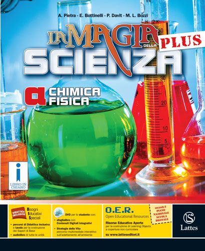 <h1><strong>La magia della scienza PLUS</strong></h1>
<h2>A. PIETRA - E. BOTTINELLI - P. DAVIT - M. L. BOZZI
</h2>
<img src="/images/libri_correti/LA_MAGIA_DELLA_SCIENZA_PLUS_A_cover.jpg" alt="Copertina del libro La Magia della Scienza">
<a href="https://www.latteseditori.it/images/inchiaro-bollino-pdf/2023/magia_scienza_plus.pdf"><img src="/images/libroinchiaro.png" alt="Libro in chiaro"></a>
<p>
    <a href="https://teachbox.latteseditori.it/copie-saggio/saggi-cartacei">RICHIEDI LA COPIA SAGGIO!</a>
</p>
<h3>Contenuto:
</h3>
<ul>
        <li>

        
<h3>Caratteristiche generali</h3>


<div><p>Il corso è articolato in Parti a loro volta suddivise in Unità; in apertura di ogni Parte vengono declinati: i<strong><span> </span>Contenuti Digitali Integrativi</strong>, le attività dedicate ai<span> </span><strong>Bisogni Educativi Speciali</strong>, presenti sia dentro il libro (Didattica inclusiva) sia in volumi a parte (Didattica compensativa), e gli<span> </span><strong>Obiettivi Didattici</strong><span> </span>soddisfatti dalle Unità.<br />Varie<strong><span> </span>rubriche</strong><span> </span>arricchiscono il testo:</p>
<ul>
<li>In più: utile per approfondire argomenti più complessi.</li>
<li>Scienza e ambiente: dove vengono sottolineati i collegamenti tra scienza e gestione dell’ambiente.</li>
<li>Scienza e tecnologia: dove si approfondiscono i progressi della scienza generati dalle nuove tecnologie.</li>
<li>Scienza e storia: dedicata alle grandi scoperte scientifiche e ai più importanti scienziati del passato.</li>
<li>Scienza e salute: dove vengono analizzati i collegamenti tra sviluppo scientifico e progresso della medicina.</li>
</ul></div>


    </li>
        <li>

        
<h3>Competenze</h3>


<div><ul>
<li><strong>Laboratori</strong><span> </span>presenti nelle Unità</li>
<li><strong>Quaderno delle competenze: </strong>presenta un approccio fortemente operativo. Gli esercizi presenti nel<span> </span><em>Quaderno delle competenze</em><span> </span>si sviluppano su quattro livelli di difficoltà. L’obiettivo di apprendimento cui mira ciascun esercizio viene sempre esplicitato. Gli esercizi di<span> </span><strong>primo livello</strong><span> </span>integrano e completano le sezioni interne al testo Costruisco… i saperi di base. Tali esercizi, in carattere ad alta leggibilità, sono pertanto affiancati da box Studio assistito che offrono spunti e aiuti per la persona che segue l’alunno nello studio, consentendo la creazione di un percorso di studio personalizzato. Gli esercizi di<span> </span><strong>secondo, terzo e quarto livello</strong><span> </span>sono invece dedicati allo sviluppo delle<span> </span><strong>competenze</strong>. All’interno del<span> </span><em>Quaderno delle competenze</em><span> </span>sono inoltre presenti le letture di approfondimento<span> </span><em><strong>Science&Environment</strong></em>.</li>
<li><strong>8 Tavole illustrate</strong><span> </span>fuori testo.</li>
</ul></div>


    </li>
        <li>

        
<h3>Didattica inclusiva</h3>


<div><ul>
<li><strong>Costruisco… i saperi di base</strong>: sezione realizzata in carattere ad alta leggibilità. Si tratta di una selezione dei saperi fondamentali che è opportuno che tutti gli studenti acquisiscano.</li>
<li>Le<span> </span><strong>parole chiave</strong>, evidenziate nel testo,<strong><span> </span>sono tradotte nelle 4 lingue</strong><span> </span>maggiormente in uso tra gli stranieri giunti in Italia: romeno, spagnolo, arabo e cinese. Nella versione digitale del testo è inoltre disponibile la traccia audio con accompagnamento del testo.</li>
<li>Le varie Unità, scandite in paragrafi, sono accompagnate da un<span> </span><strong>colonnino di servizio</strong>, realizzato in chiave di Didattica inclusiva: vi si trovano infatti aiuti alla comprensione e alla memorizzazione del testo.</li>
<li>In conclusione di ciascuna Unità sono presenti<span> </span><strong>Mappe illustrate in alta leggibilità</strong>, corredate da immagini e interattive nella versione digitale del testo.</li>
<li><strong>Percorsi facilitati</strong><span> </span>per studenti con Bisogni Educativi Speciali.</li>
<li><strong>8 Tavole illustrate<span> </span></strong>fuori testo. A partire dall’osservazione della tavola e attraverso la lettura del testo che la accompagna, viene guidata l’organizzazione del pensiero e dei contenuti, anche grazie all’acquisizione del lessico specifico. Una mappa concettuale aiuta alla preparazione dell’esposizione orale. Una pagina, contrassegnata dal logo Studio con te, guida la persona che segue lo studente nello studio nell’approfondimento dei temi trattati attraverso le pagine cartacee e digitali del libro di testo.</li>
</ul></div>


    </li>
        <li>

        
<h3>Il digitale</h3>


<div><p>Presenti sia sulla piattaforma bSmart sia sul DVD (per il docente e per ogni alunno) contenente:</p>
<ul>
<li>Lo sfoglialibro interattivo;</li>
<li>Versione audio di tutti i paragrafi delle Unità;</li>
<li>Esercizi interattivi;</li>
<li>Audio con scorrimento del testo delle pagine di Didattica Inclusiva;</li>
<li>Esercizi di trascinamento dei termini più significativi, relativi a foto o a tavole illustrate;</li>
<li>Brevi documentari;</li>
<li>Mappe illustrate interattive;</li>
<li>Lezioni digitali.</li>
</ul>
<p>Il DVD<span> </span><em><strong>Le strategie della vita</strong></em>, realizzato in collaborazione con il Museo di Storia Naturale di Venezia, dedicato alle capacità di adattamento delle varie specie animali e vegetali all'ambiente</p>
<p>Inoltre sul <strong>TeachBox</strong>, sono presenti ulteriori contenuti digitali dedicati al Docente.</p></div>


    </li>
        <li>

        
<h3>Per il docente</h3>


<div><p>L’<strong>Omniguida</strong>, contenente:</p>
<ul>
<li>Guida illustrata all’uso del libro di testo;</li>
<li>guida all’uso del libro digitale;</li>
<li>schemi di lezioni digitali inclusive con suggerimenti per approfondimenti e attività a casa;</li>
<li>una sezione dedicata alla programmazione;</li>
<li>una sezione dedicata alle competenze, contenente prove autentiche per la valutazione delle competenze chiave;</li>
<li>sezioni dedicate alla didattica inclusiva e allo studio a casa;</li>
<li>una sezione dedicata al CLIL;</li>
<li>spunti per la compilazione del RAV;</li>
<li>verifiche semplificate in alta leggibilità con soluzioni;</li>
<li>test d’ingresso e schede di verifica con soluzioni;</li>
<li>soluzioni delle Attività dei volumi;</li>
<li>soluzioni del Quaderno delle competenze.</li>
</ul></div>


    </li>
        <li>

        
<h3>C.L.I.L</h3>


<div><ul>
<li>Affianca il testo delle Unità del corso<strong><span> </span>IN ENGLISH</strong>, un<span> </span><strong>Glossario per l’acquisizione del linguaggio specifico</strong><span> </span>contenente la traduzione dei termini chiave in<span> </span><strong>lingua inglese</strong>. </li>
<li><strong>Science&Environment</strong>: si tratta di approfodimenti relativi a tematiche ambientali, tradotti in lingua inglese e corredati di esercizi anch’essi in lingua inglese.</li>
</ul></div>


    </li>
    </ul>
<h3>Configurazioni di vendita:</h3>
<div>

    




<div>ISBN 978-88-6917-120-8</div>

<p>€ 18,70</p>



</div>
<div><ul>
<li>Volume 2 con DVD-Rom</li>
<li>Tavole illustrate </li>
</ul></div>
<div>

    




<div>ISBN 978-88-6917-121-5</div>

<p>€ 18,70</p>



</div>
<div><ul>
<li>Volume 3 con DVD-Rom </li>
</ul></div>
<h4>Percorsi facilitati</h4>
<div>

    




<div>ISBN 978-88-8042-550-3</div>

<p>€ 5,00</p>



</div>
<div><ul>
<li><strong>Volume A</strong> - <em>Chimica Fisica</em></li>
</ul></div>
<div>

    




<div>ISBN 978-88-8042-551-0</div>

<p>€ 5,00</p>



</div>
<div><ul>
<li><strong>Volume B</strong> - <em>Biologia</em> </li>
</ul></div>
<div>

    




<div>ISBN 978-88-8042-552-7</div>

<p>€ 5,00</p>



</div>
<div><ul>
<li><strong>Volume C</strong> - <em>Corpo umano</em></li>
</ul></div>
<div>

    




<div>ISBN 978-88-8042-553-4</div>

<p>€ 5,00</p>



</div>
<div><ul>
<li><strong>Volume D</strong> -<em> Scienze della Terra - Astronomia</em></li>
</ul></div>
<h3>Libro digitale:</h3>
<h5>Questa versione non comprende il libro cartaceo</h5>
<div>

    




<div>ISBN 978-88-6917-148-2</div>

<p>€ 15,90</p>



</div>
<div><ul>
<li>Volume 2 con DVD-Rom </li>
<li>Tavole illustrate </li>
</ul></div>
<p>
    <a href="https://store.bsmart.it/it/IT/products/la-magia-della-scienza-plus-vol-2-tavole-illustrate">Acquista su bSmart</a>
</p>
<div>

    




<div>ISBN 978-88-6917-149-9</div>

<p>€ 15,90</p>



</div>
<div><ul>
<li>Volume 3 con DVD-Rom </li>
<li>Tavole illustrate</li>
</ul></div>
<p>
    <a href="https://store.bsmart.it/it/IT/products/la-magia-della-scienza-plus-vol-3-tavole-illustrate">Acquista su bSmart</a>
</p>
<h4>Percorsi facilitate</h4>
<div>

    




<div>ISBN 978-88-8042-554-1</div>

<p>€ 4,25</p>



</div>
<div><ul>
<li><strong>Volume A</strong> - <em>Chimica Fisica</em></li>
</ul></div>
<p>
    <a href="https://store.bsmart.it/it/IT/products/la-magia-della-scienza-vol-a-percorsi-per-d-s-a-e-studenti-non-madrelingua">Acquista su bSmart</a>
</p>
<div>

    




<div>ISBN 978-88-8042-555-8</div>

<p>€ 4,25</p>



</div>
<div><ul>
<li><strong>Volume B</strong> - <em>Biologia</em></li>
</ul></div>
<p>
    <a href="https://store.bsmart.it/it/IT/products/la-magia-della-scienza-vol-b-percorsi-per-d-s-a-e-studenti-non-madrelingua">Acquista su bSmart</a>
</p>
<div>

    




<div>ISBN 978-88-8042-556-5</div>

<p>€ 4,25</p>



</div>
<div><ul>
<li><strong>Volume C</strong> - <em>Corpo umano</em></li>
</ul></div>
<p>
    <a href="https://store.bsmart.it/it/IT/products/la-magia-della-scienza-vol-c-percorsi-per-d-s-a-e-studenti-non-madrelingua">Acquista su bSmart</a>
</p>
<div>

    




<div>ISBN 978-88-8042-557-2</div>

<p>€ 4,25</p>



</div>
<div><ul>
<li><strong>Volume D</strong> -<em> Scienze della Terra - Astronomia</em></li>
</ul></div>
<p>
    <a href="https://store.bsmart.it/it/IT/products/la-magia-della-scienza-vol-d-percorsi-per-d-s-a-e-studenti-non-madrelingua">Acquista su bSmart</a>
</p>
<p>
    <a href="https://web.latteseditori.it/formazione-lista-corsi/categoria/webinar-gratuiti/">SCOPRI I NOSTRI WEBINAR!</a>
</p>