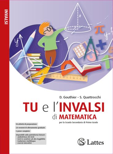 Copertina del libro Prova l'Invalsi di Matematica